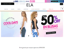 Tablet Screenshot of ela.com.co